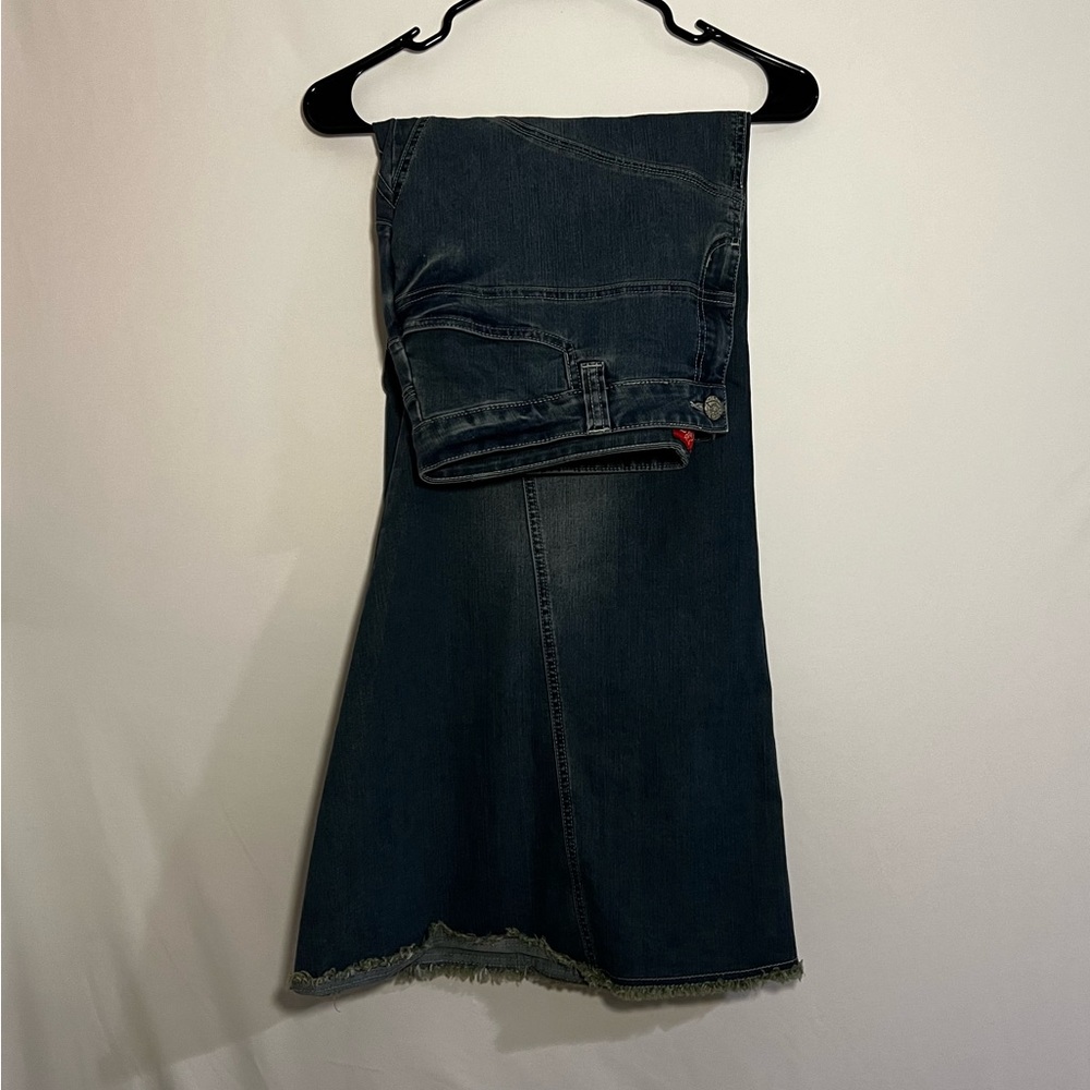 Jean Maxi Skirt